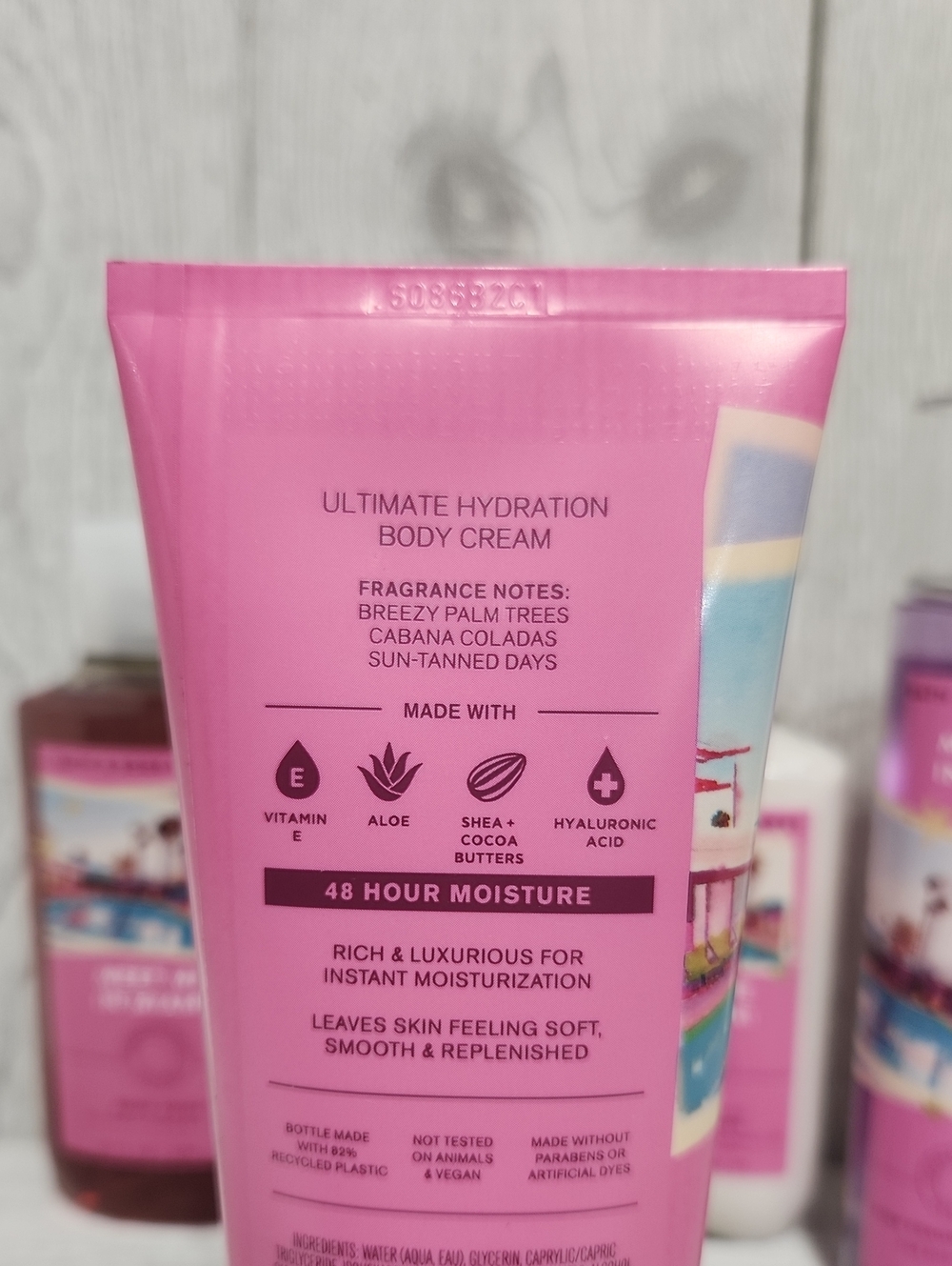 Bath & Body Works Meet Me In Miami 4pc Set Gel, Lotion, Cream, Mist - Picture 7 of 9